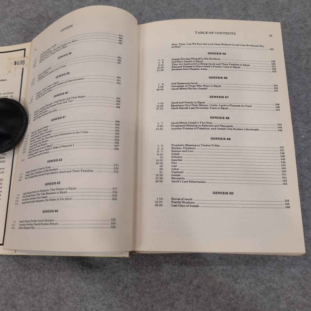 In the Beginning Genesis Commentary Dr John R Rice 1975 Hardcover 087398403X - Picture 9 of 9
